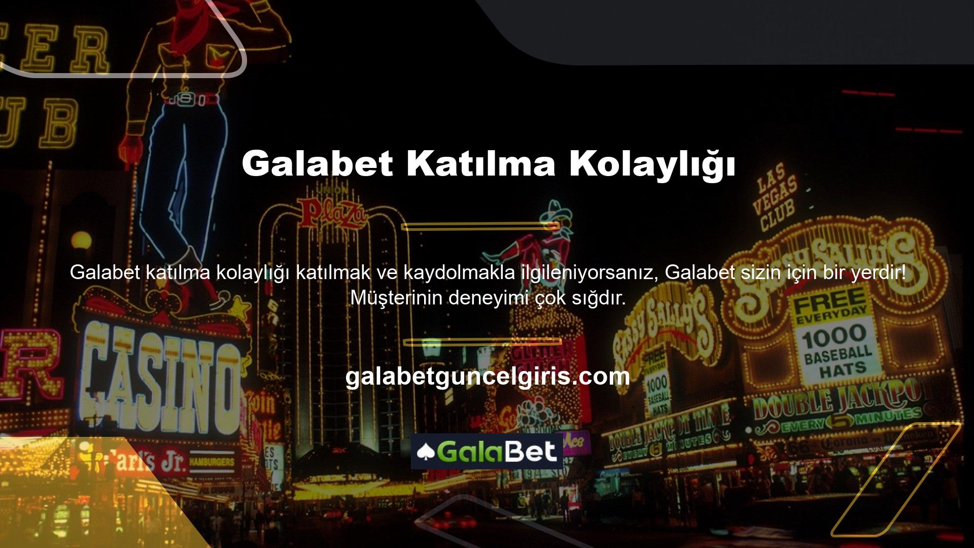 Başlamak için Galabet Üye Kayıt bölümünü veya sayfasını açın